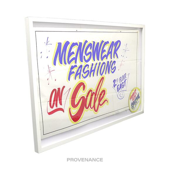 🔴 Honest Ed's Sign - Menswear Fashions On Sale Special - Picture 2 of 11